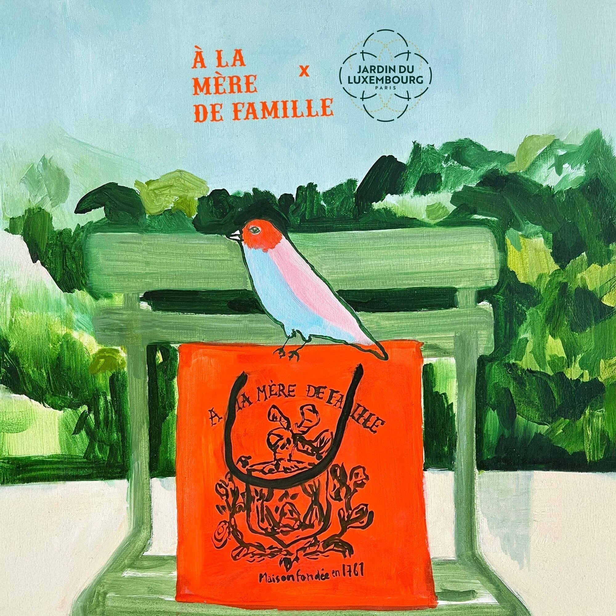 À la Mère de Famille x Jardin du Luxembourg