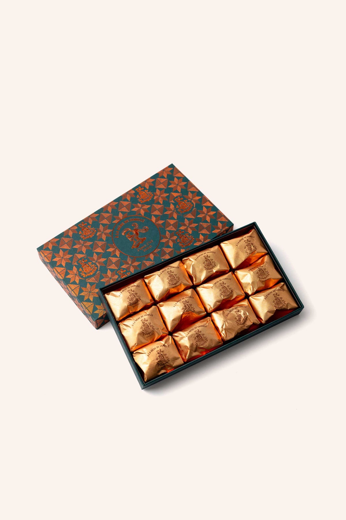 Coffret de 12 marrons glacés signature