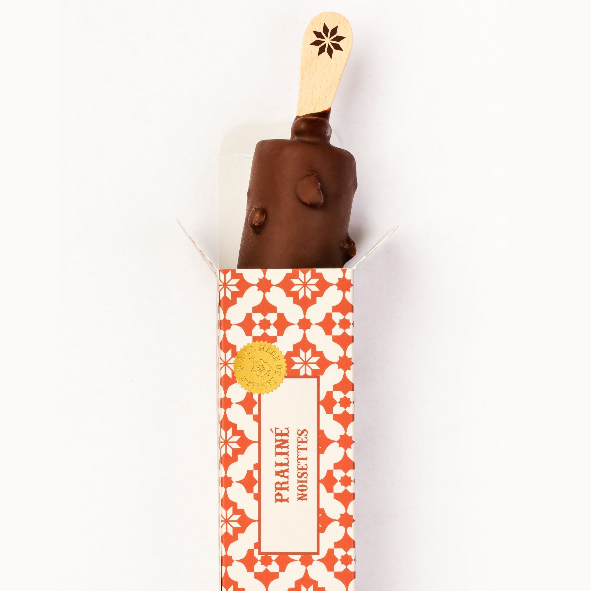 Esquimau praliné noisette et noisettes caramélisées