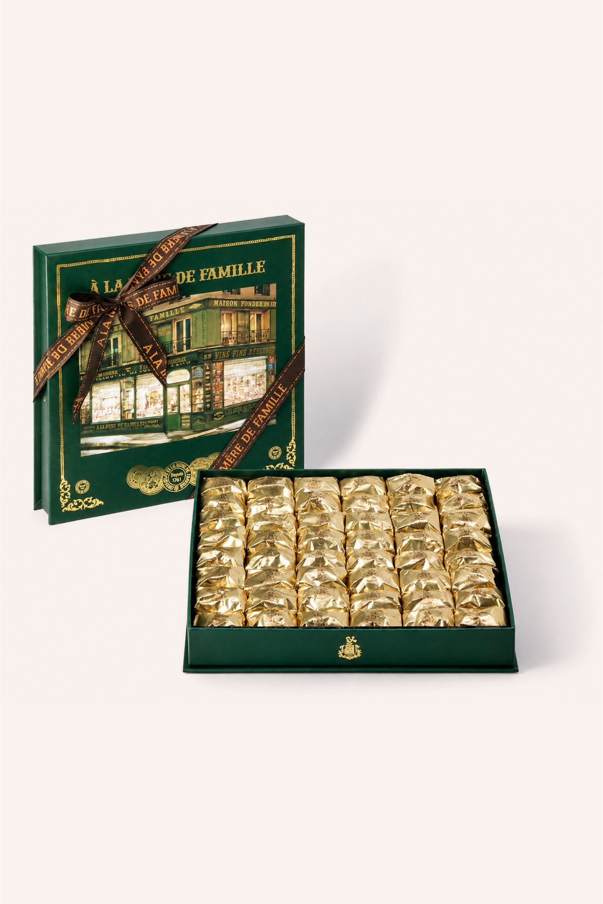 Coffret 1761 de 48 marrons glacés
