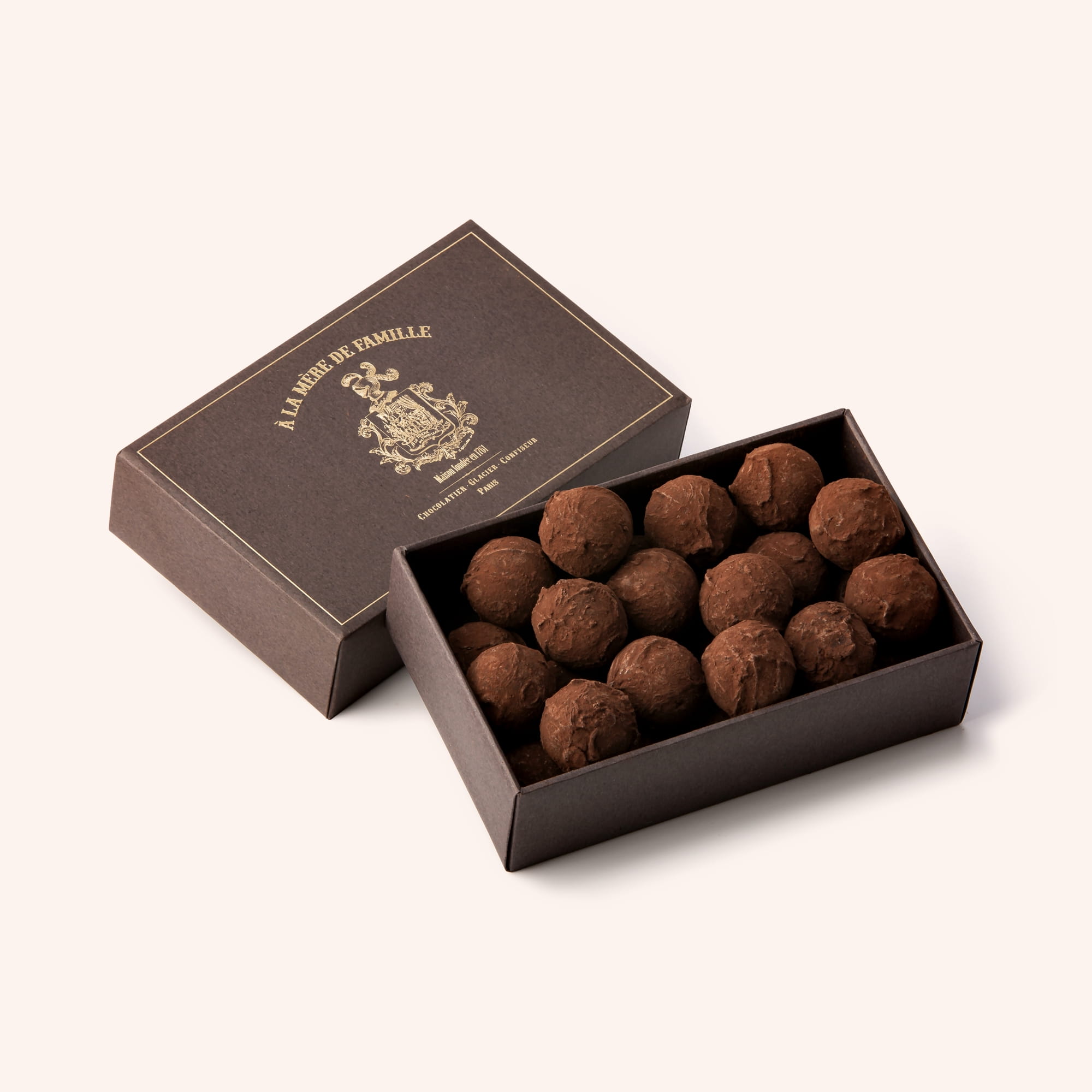 Bourbon vanilla truffles box