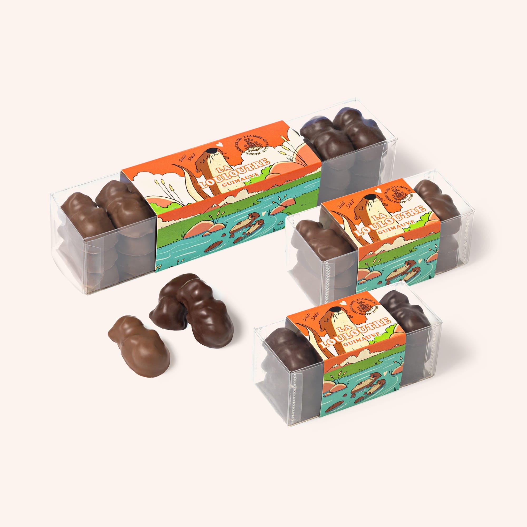 La louloutre guimauve T1 - Noir