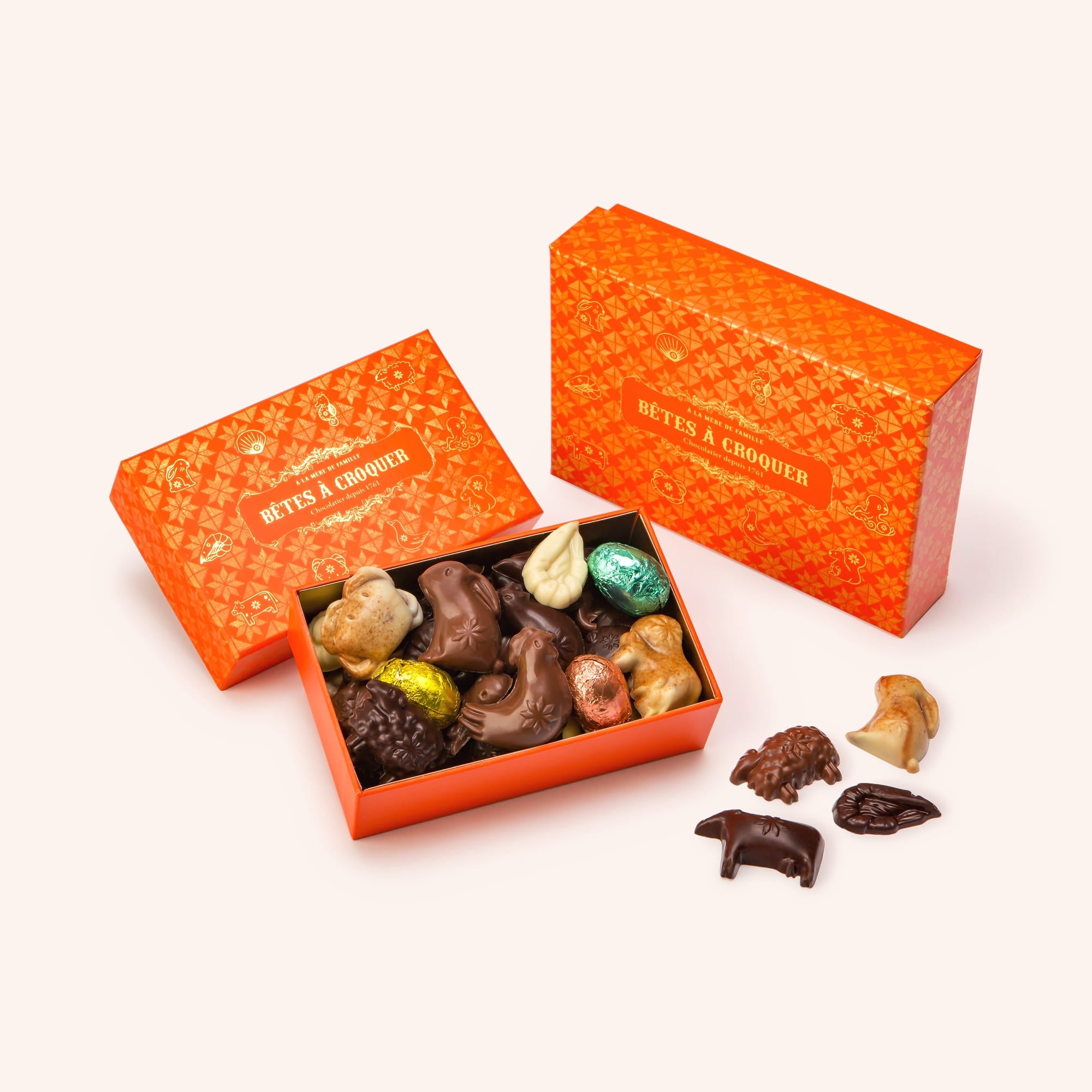 Coffret Bêtes à croquer 240 g - série limitée Pâques