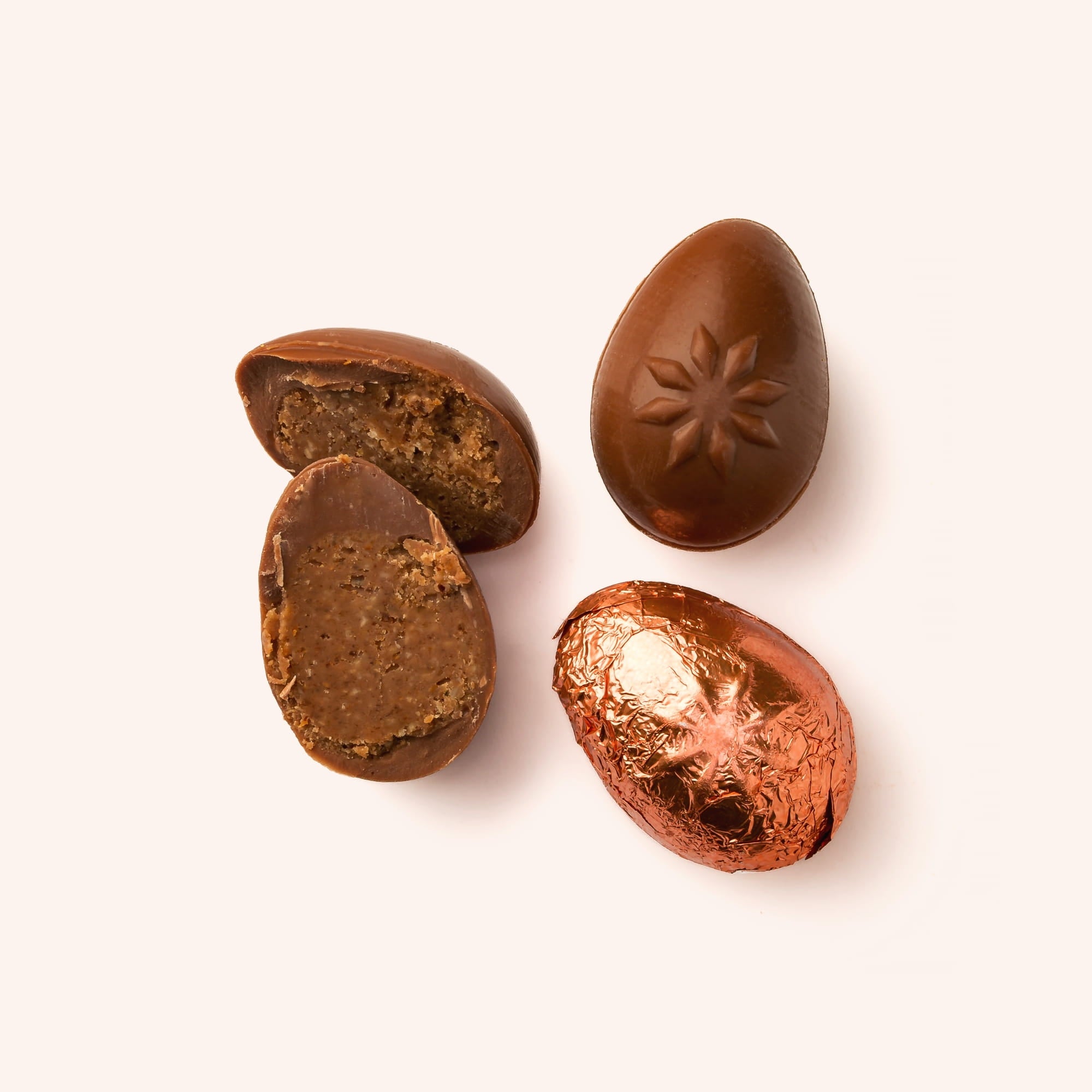 Sachet d'oeufs pralinés papillotés - Lait - 200 g