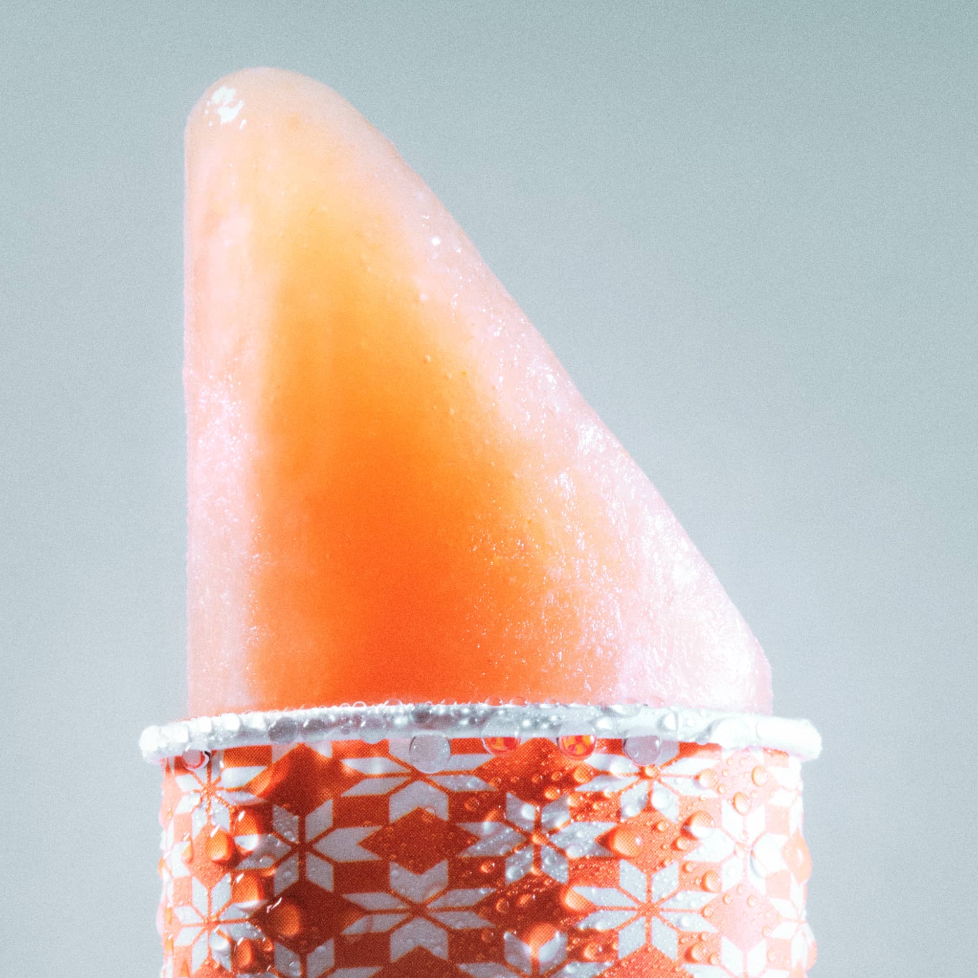 Glace à l'eau Papino - Pêche blanche