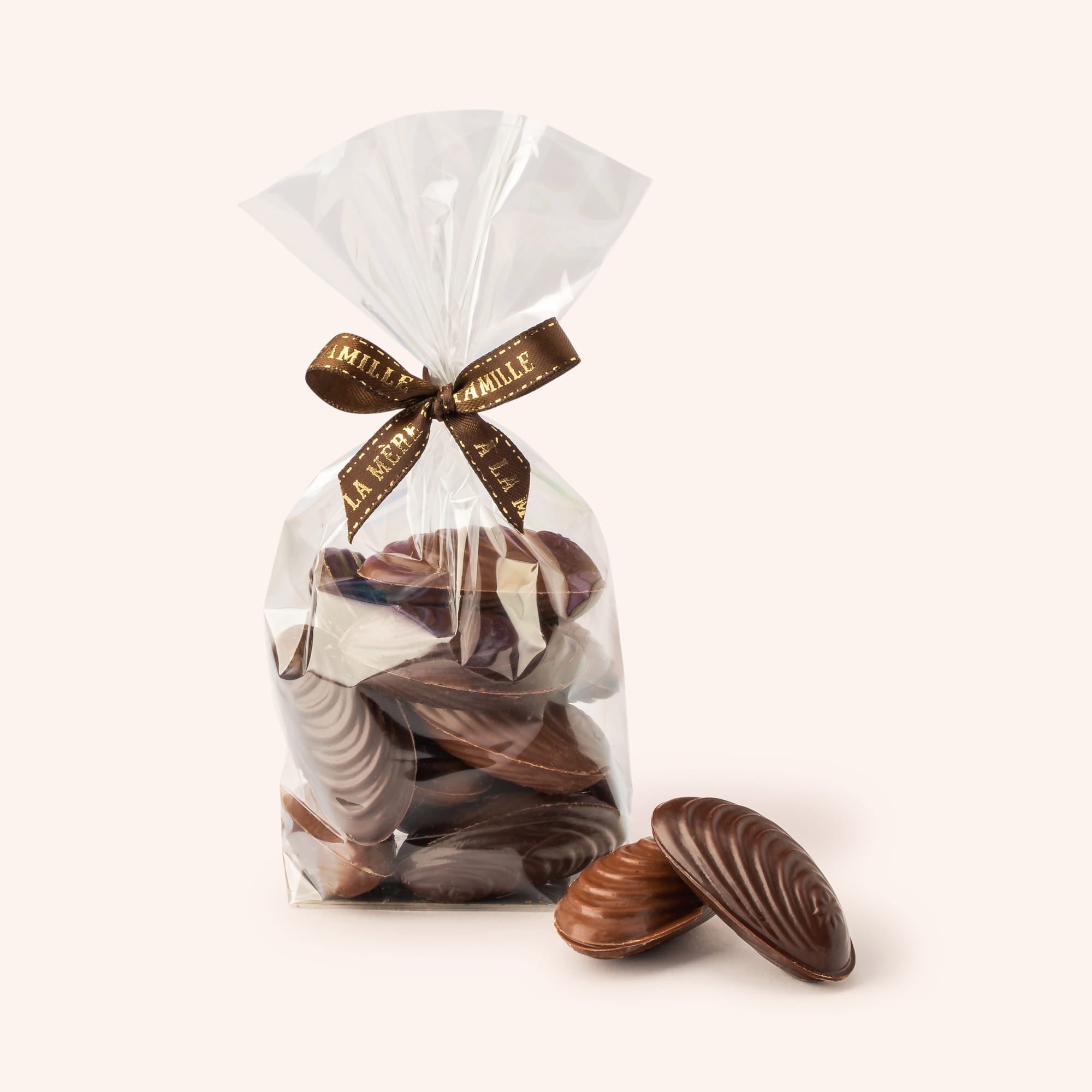 Sachet moules au praliné - Lait