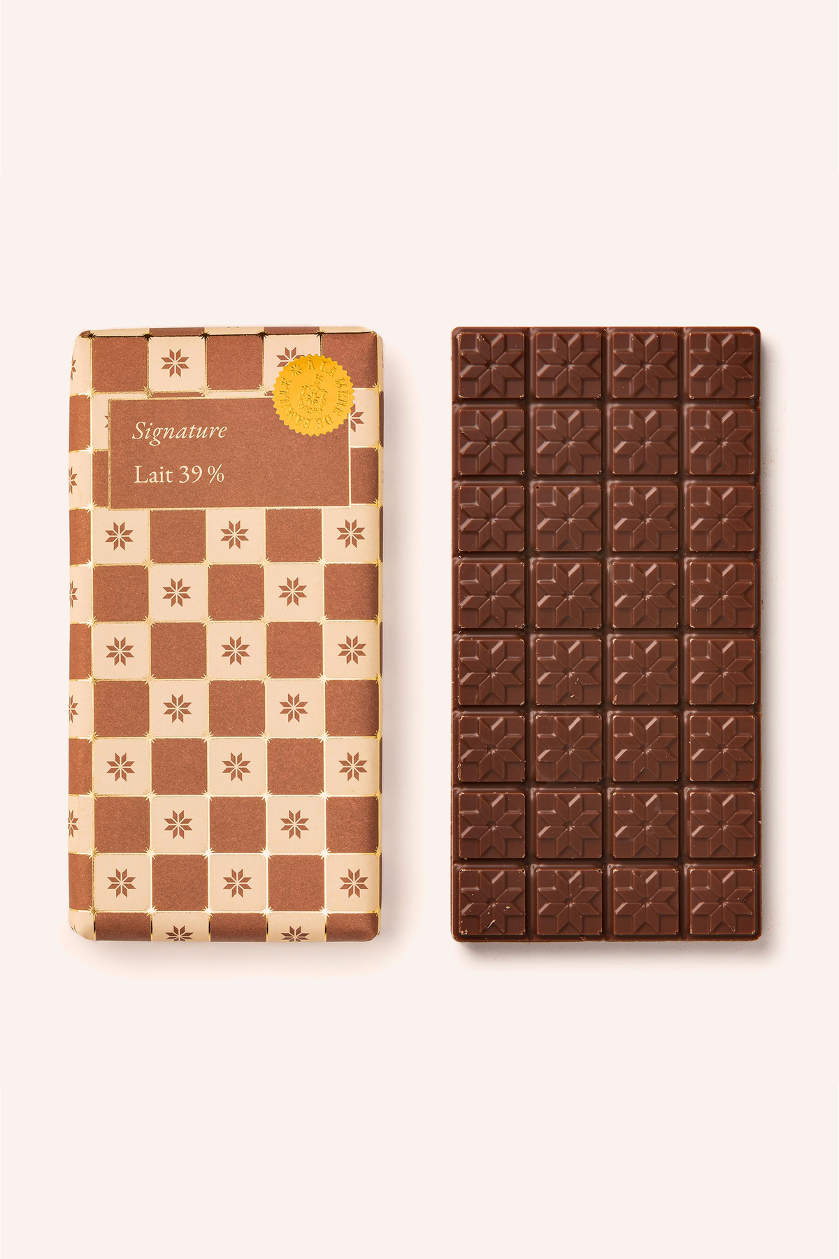 Tablette chocolat signature lait 39 %