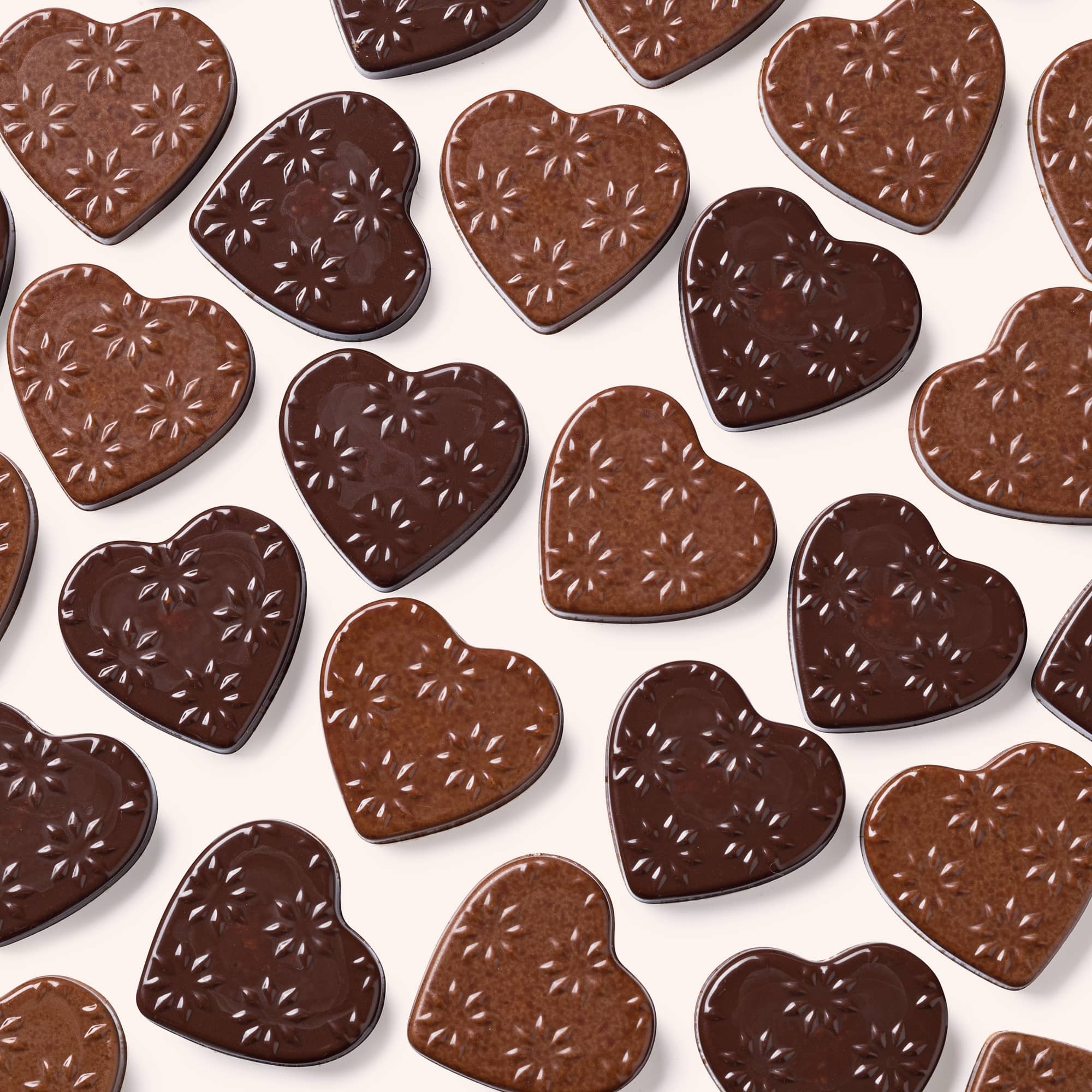 Bag of praline hearts