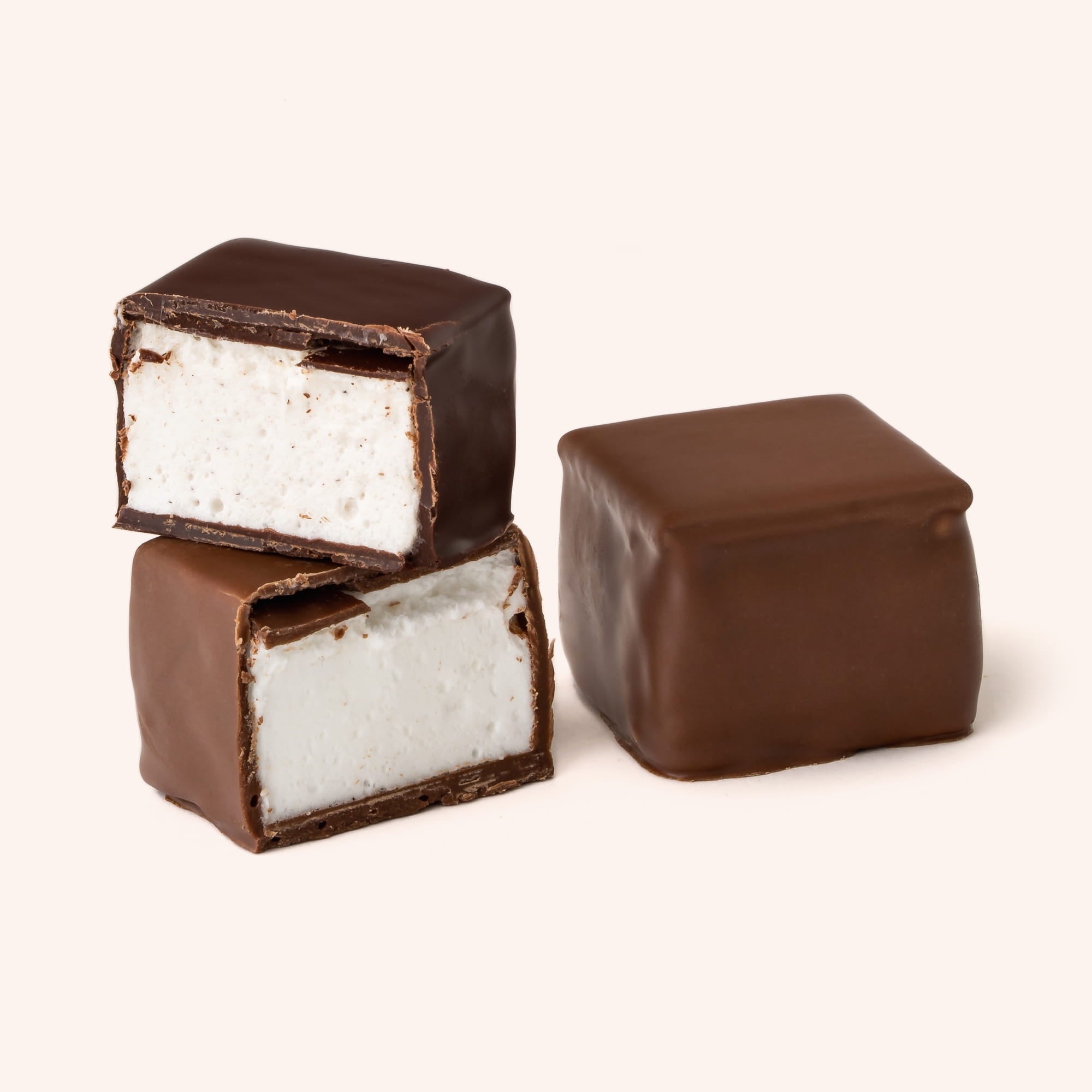 Nos guimauves enrobées de chocolat