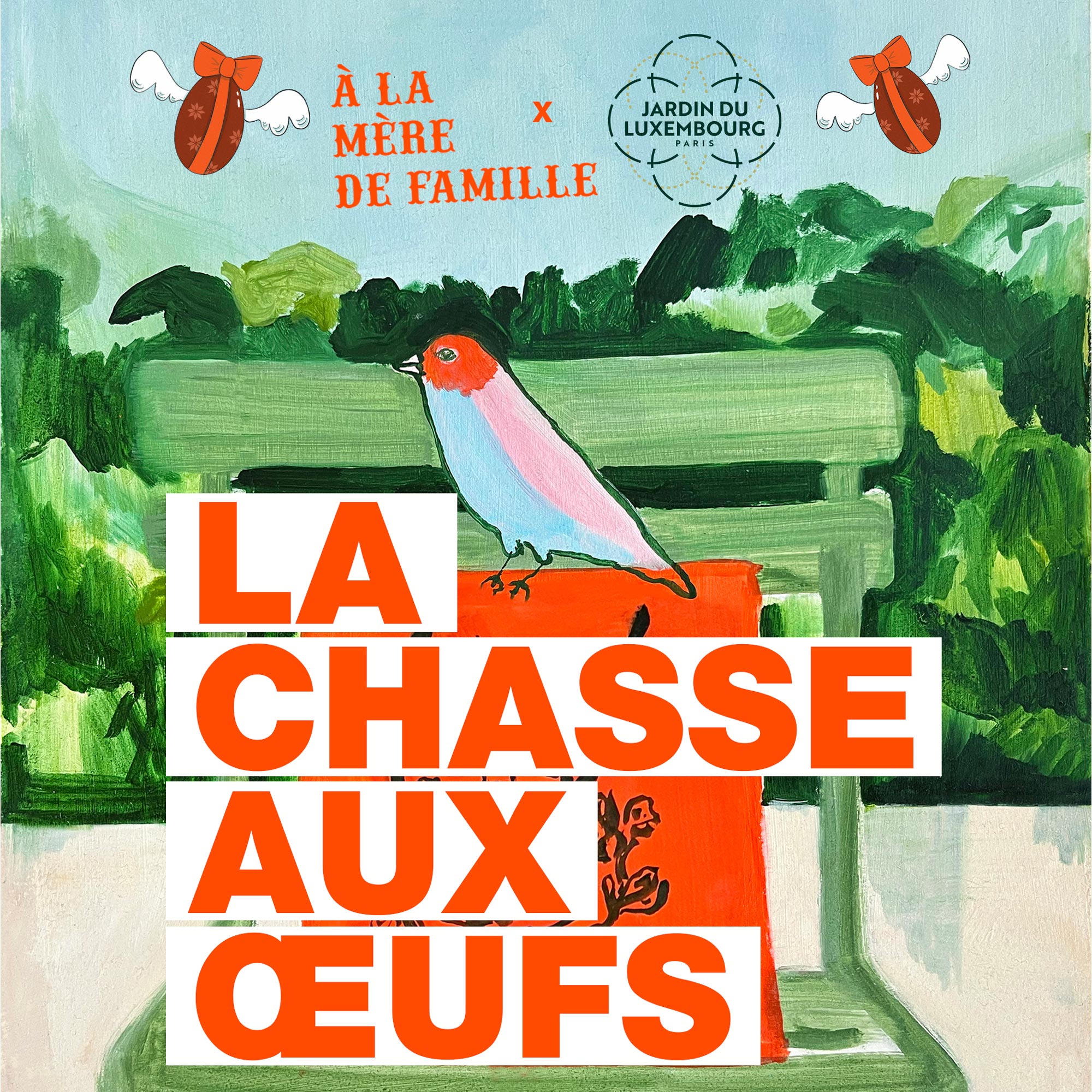 La grande chasse aux oeufs de Pâques