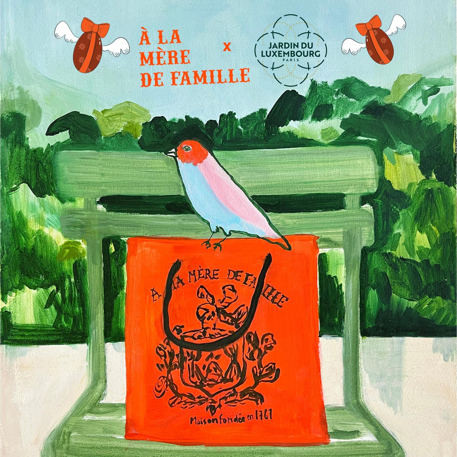 À la Mère de Famille x Jardin du Luxembourg