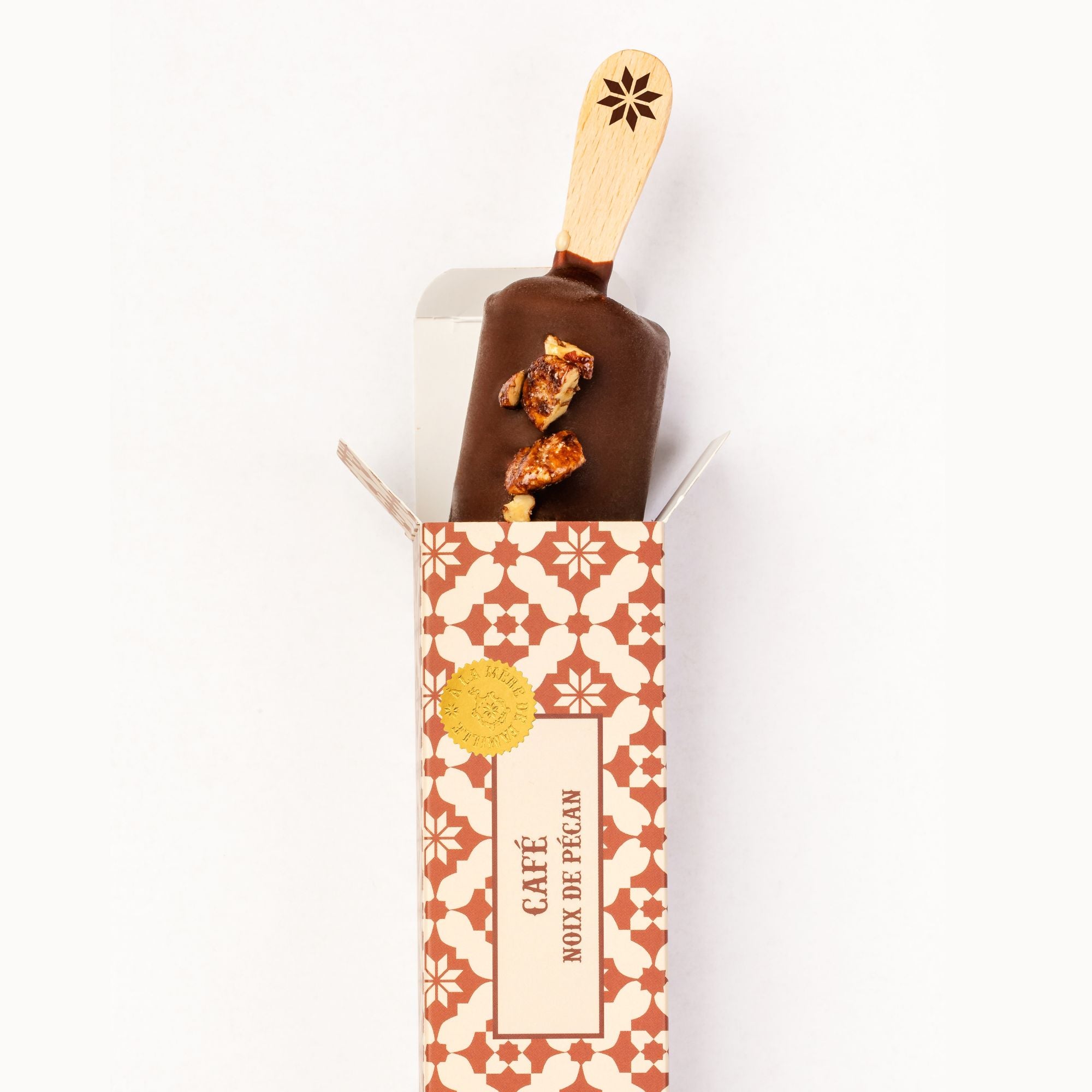 Esquimau café et noix de pécan caramélisées