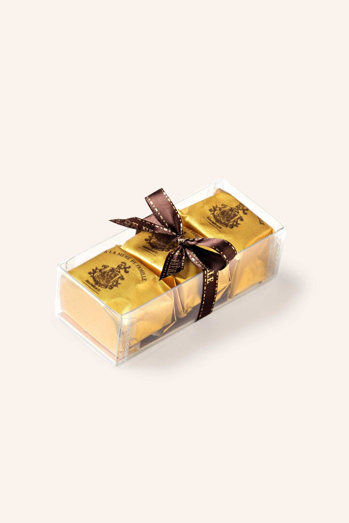 Box of 3 candied chestnuts