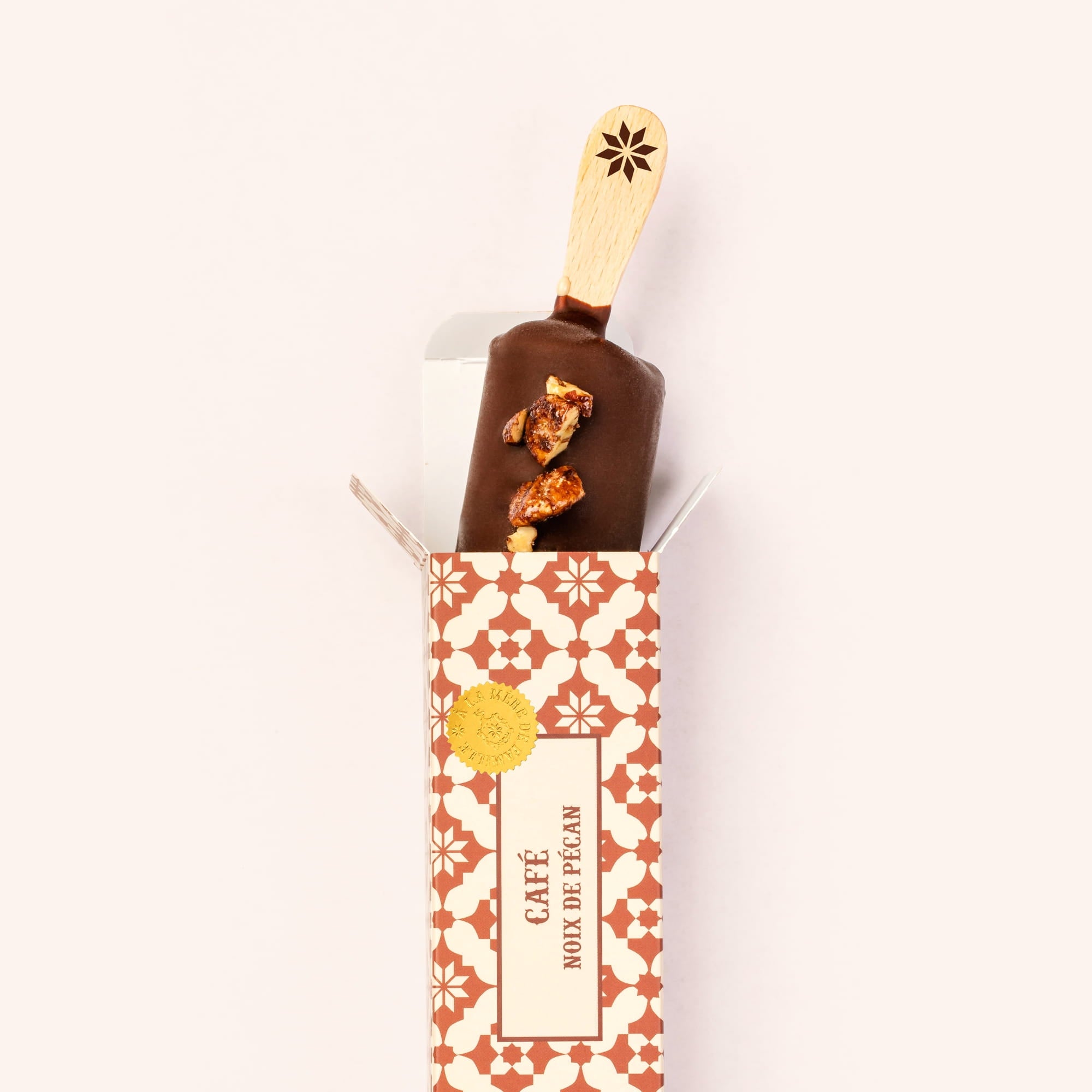 Esquimau café et noix de pécan caramélisées