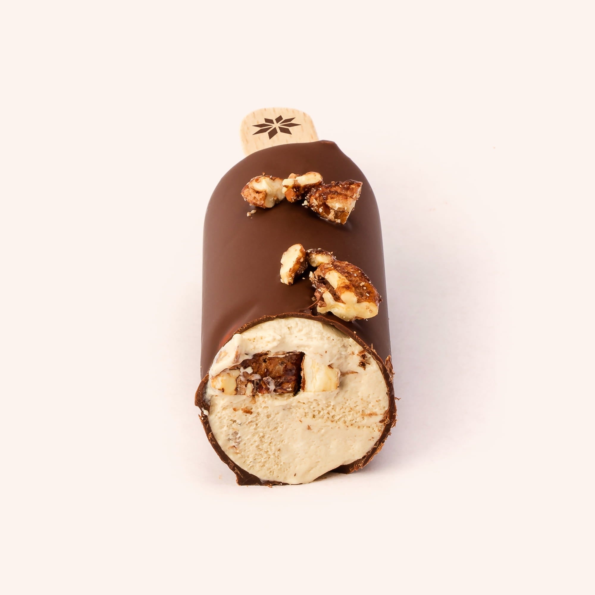 Esquimau café et noix de pécan caramélisées