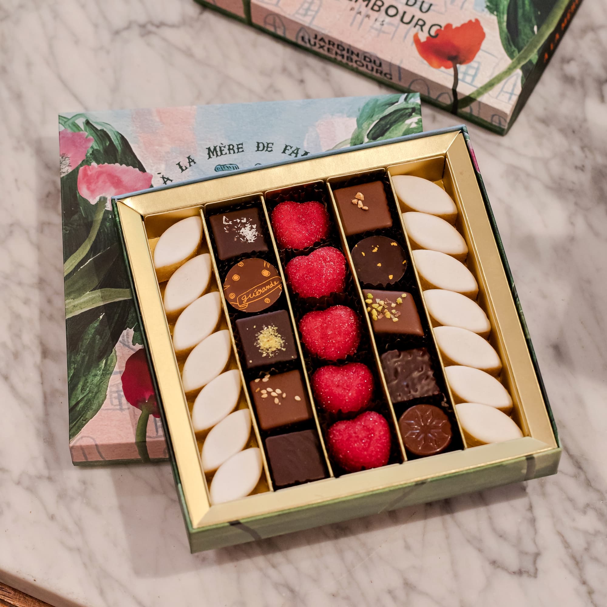 Coffret assorti x Jardin du Luxembourg
