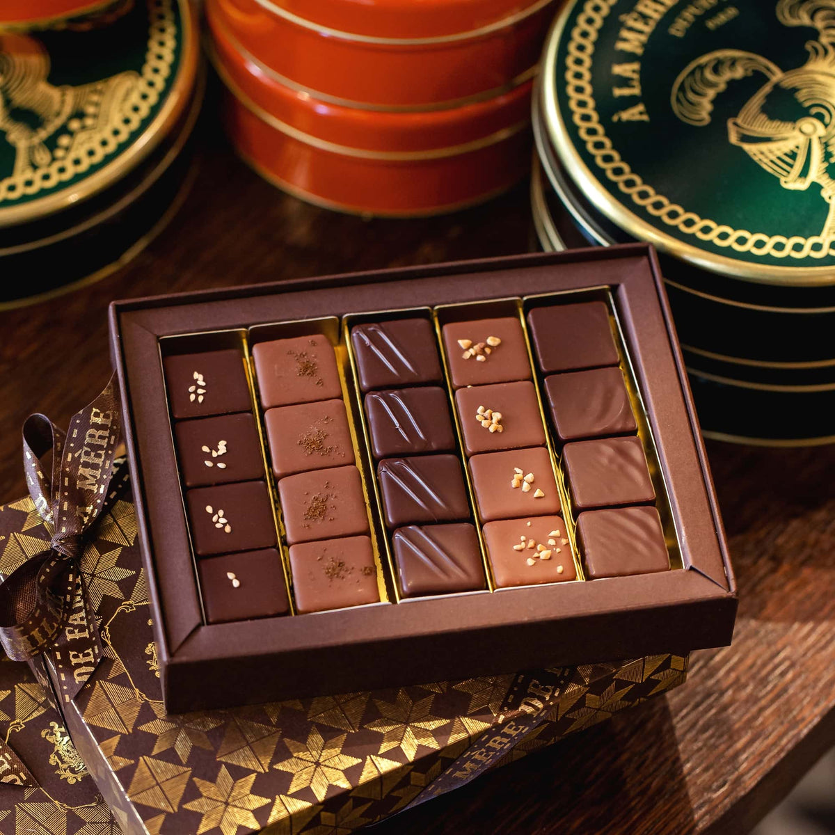 Nos coffrets de chocolat