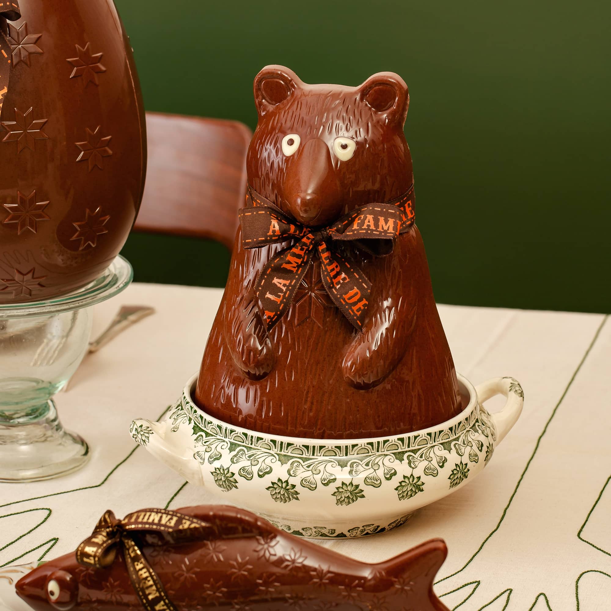 Petit ours - Rose - Noir