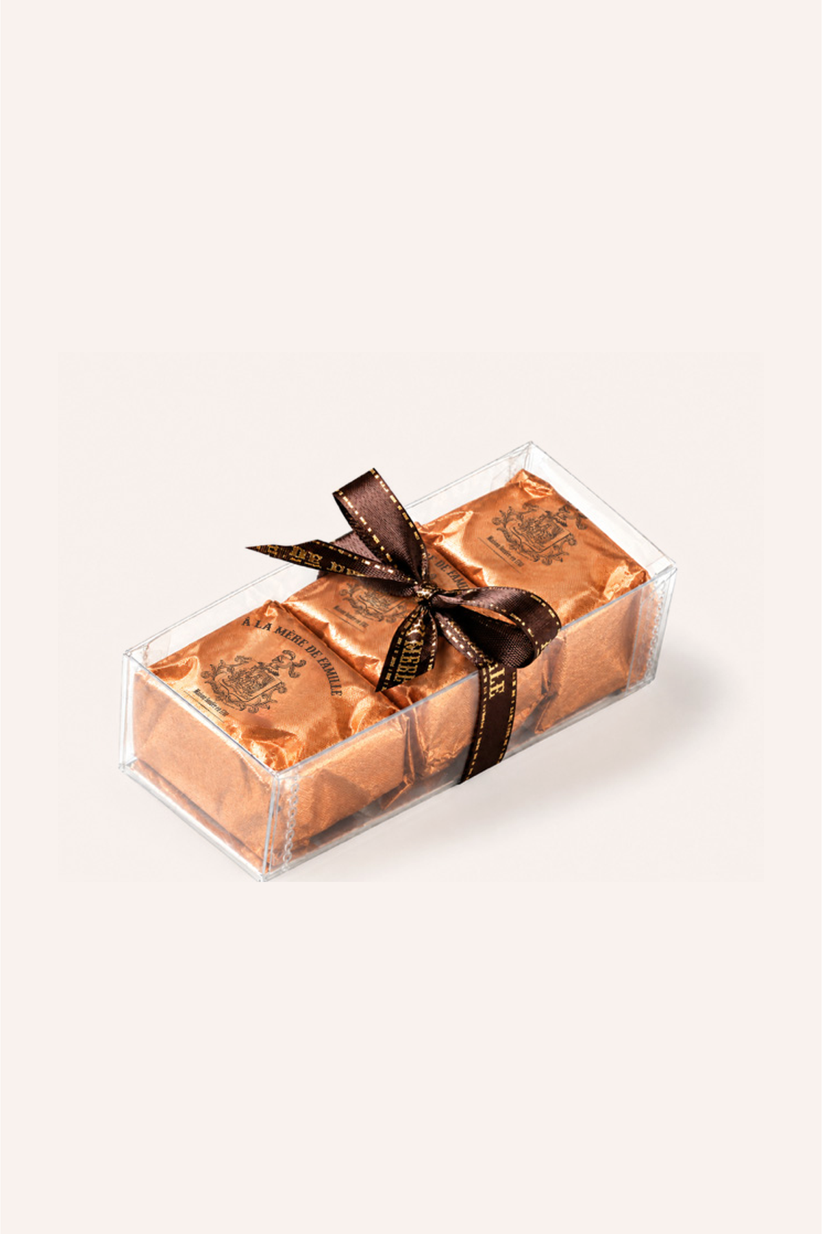 Box of 3 candied chestnuts