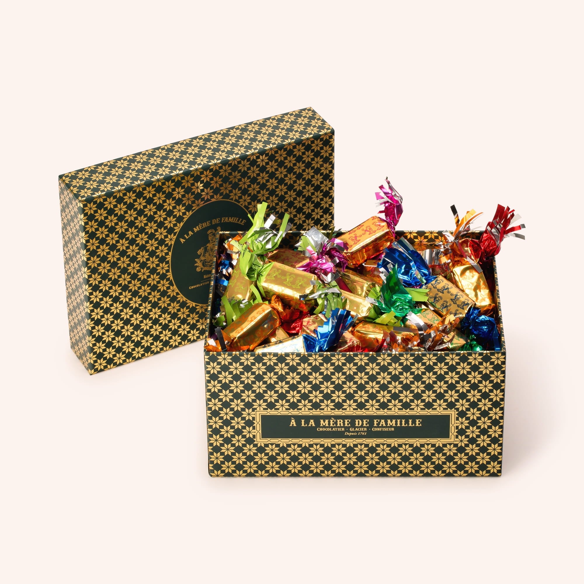 Grand coffret de papillotes au praliné