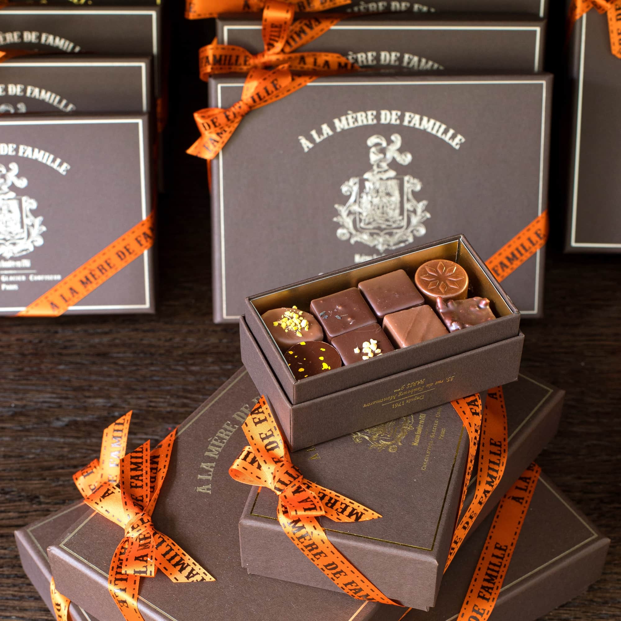 Coffret de chocolats assortis 740 g