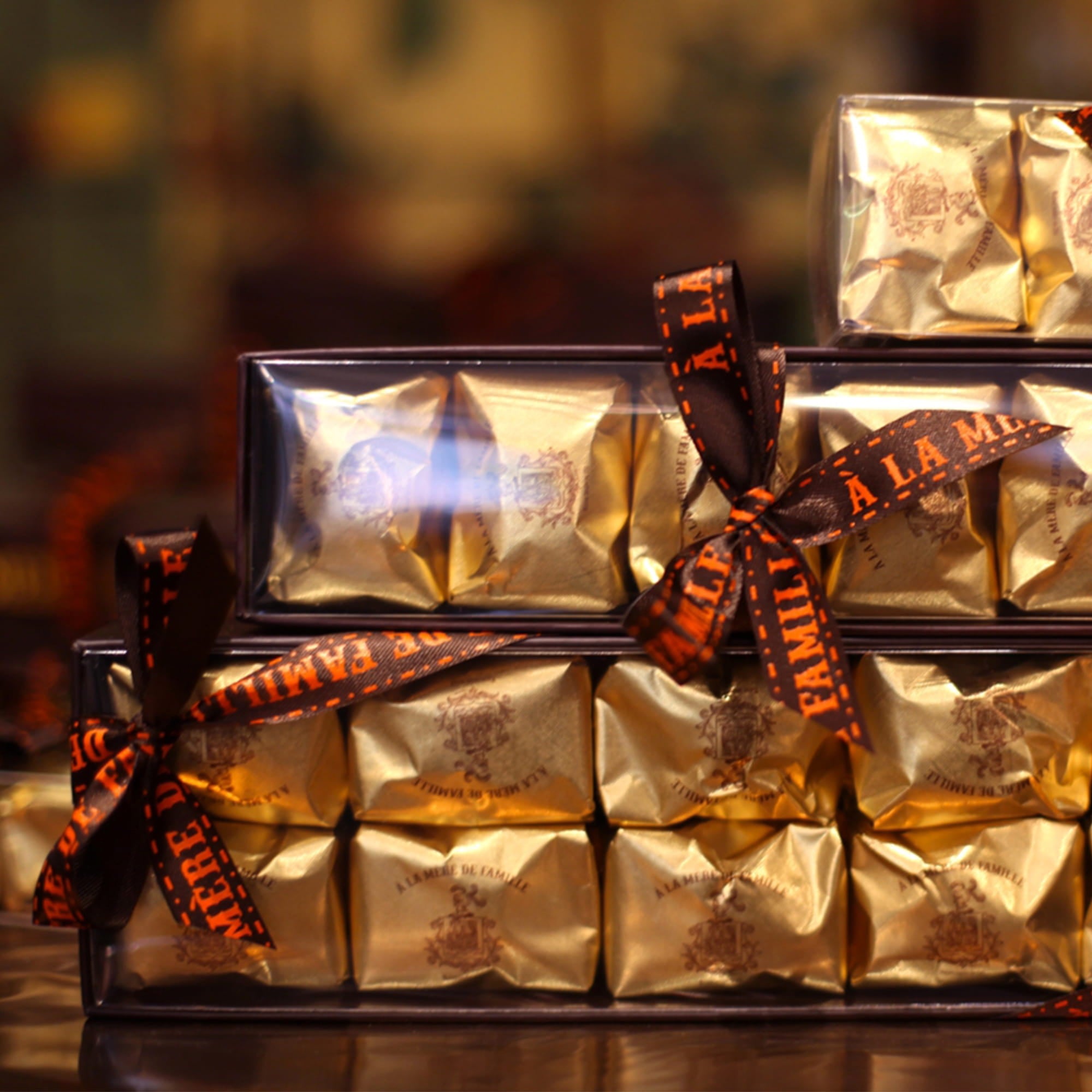 Écrin de 3 marrons glacés