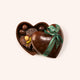 Coeur "gros comme ça" - Noir 160g