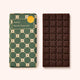 Tablette chocolat praliné feuilleté noir