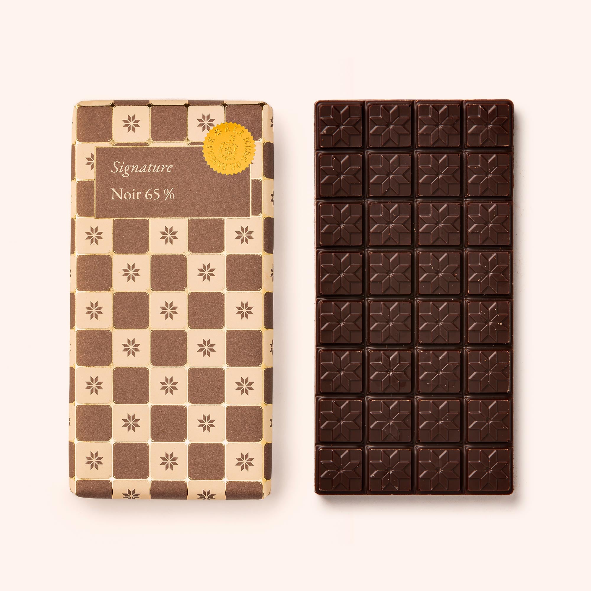 Tablette chocolat signature noir 65 %