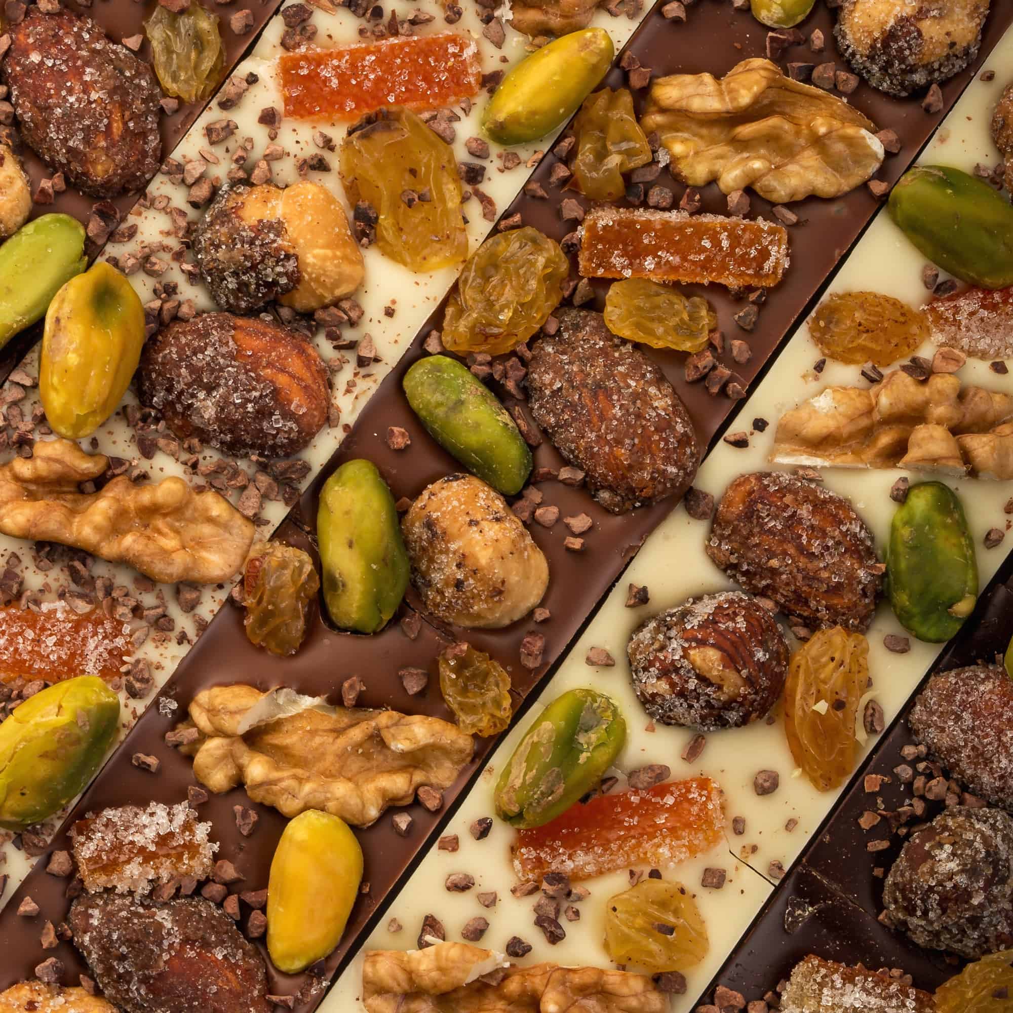 Barrette - Mendiant lait