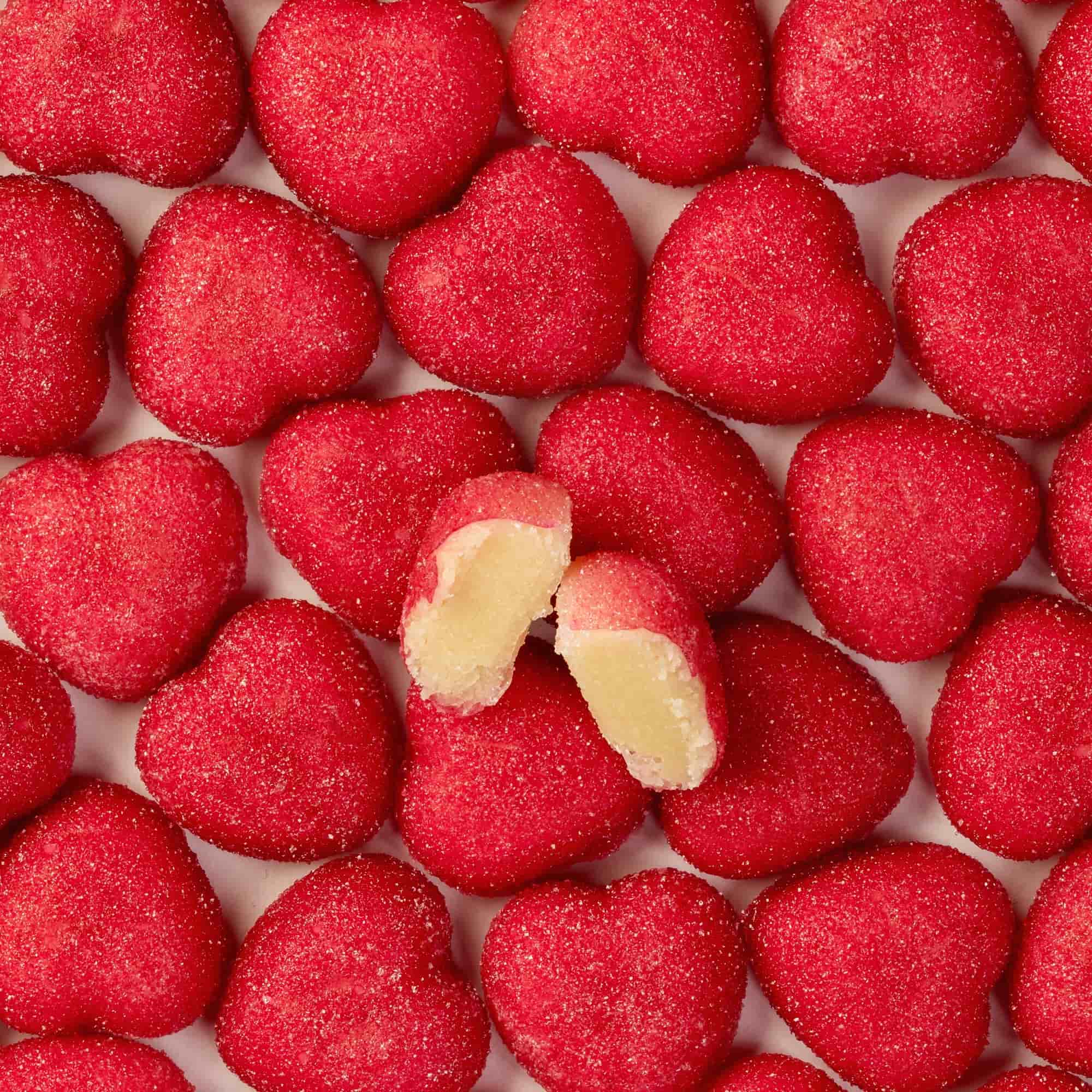 Sachet cœurs pâtes d’amandes candies