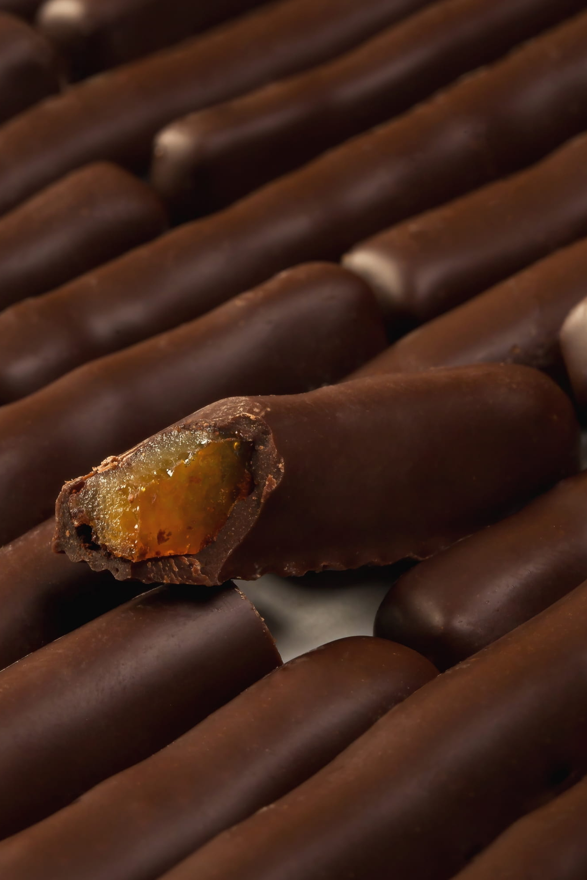 Orangettes au chocolat