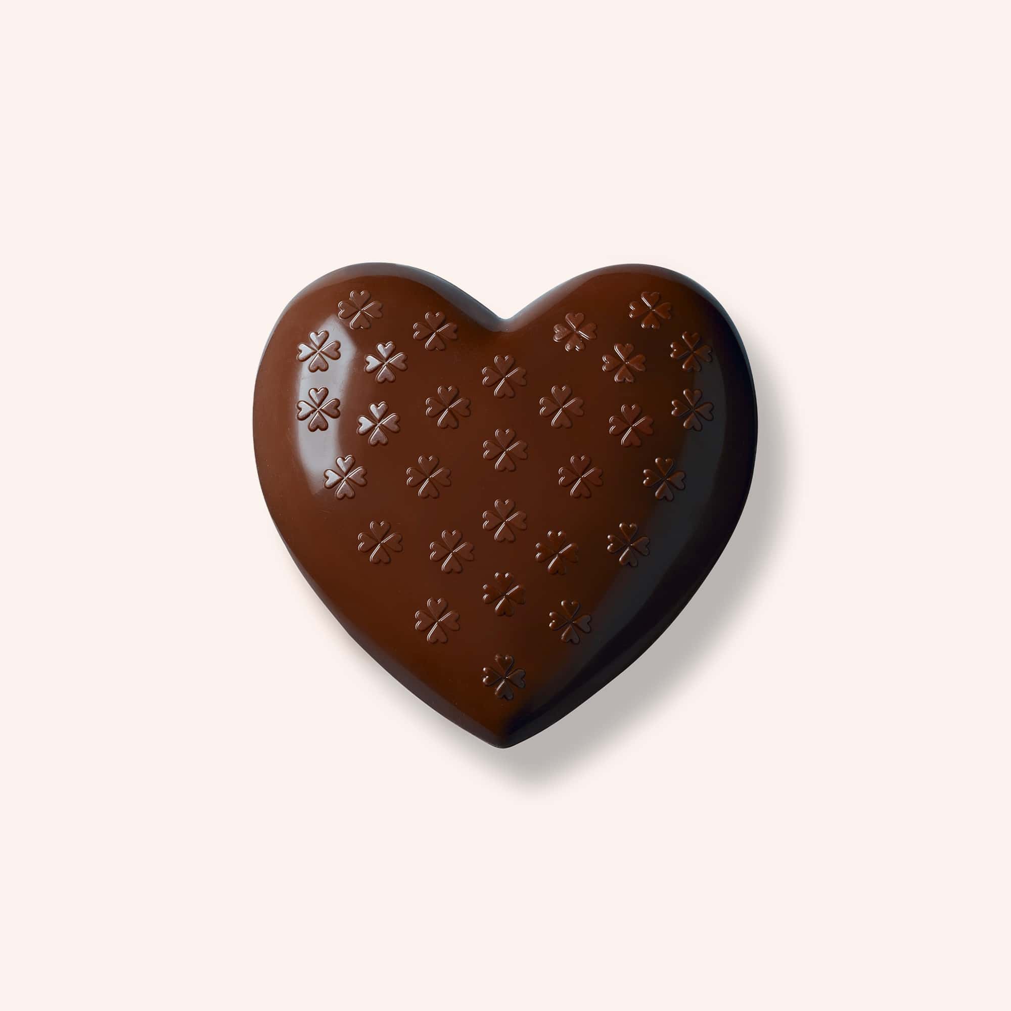 chocolat coeur gros comme ca noir 160g