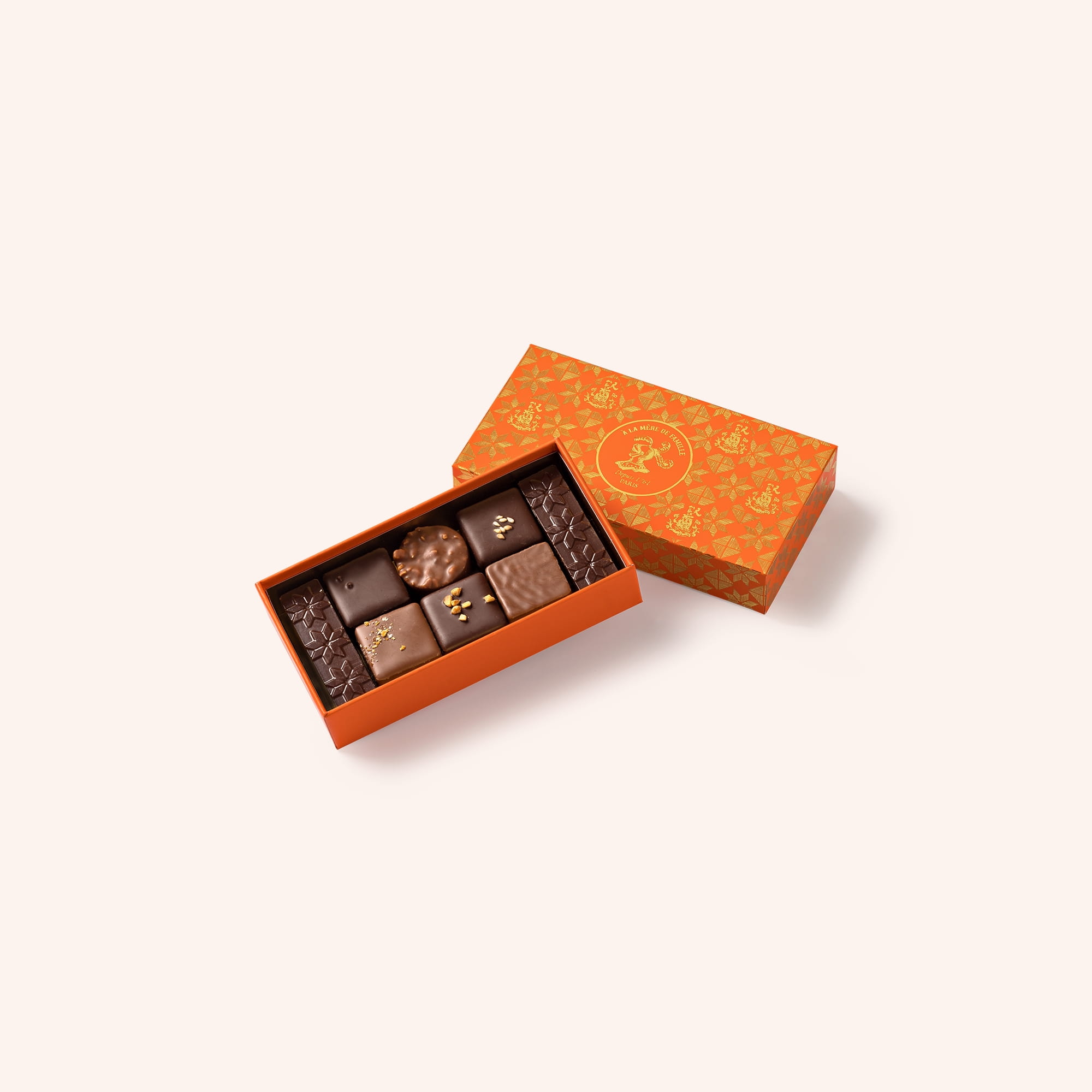 coffret delicieuse attention 6 chocolats